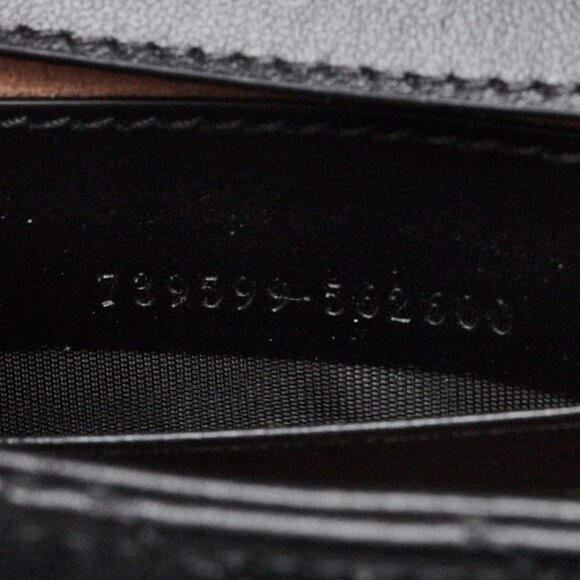 Gucci Black Quilted Leather Marmont Shoulder/Waist Bag - Picture 11 of 11